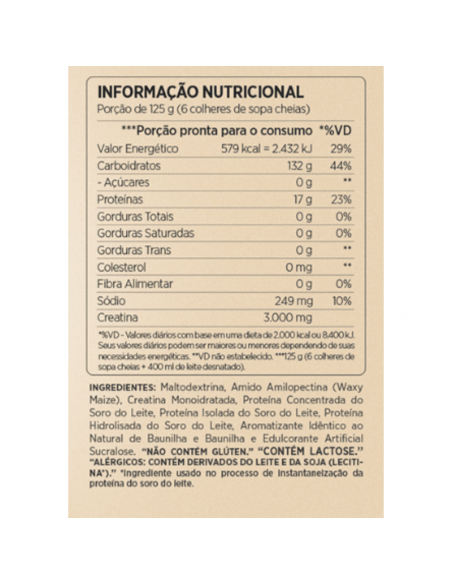 Hiper Mass Gainer 3.3 Libras