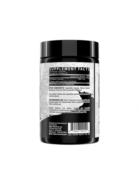 Nutrex Carnitine 60 Cápsulas