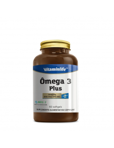Omega 3 Plus (DHA 440- EPA 660)MEG-3® 1000mg 60 Cápsulas 60 Cápsulas