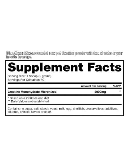 Creatina Monohidratada DragonPharma 300G