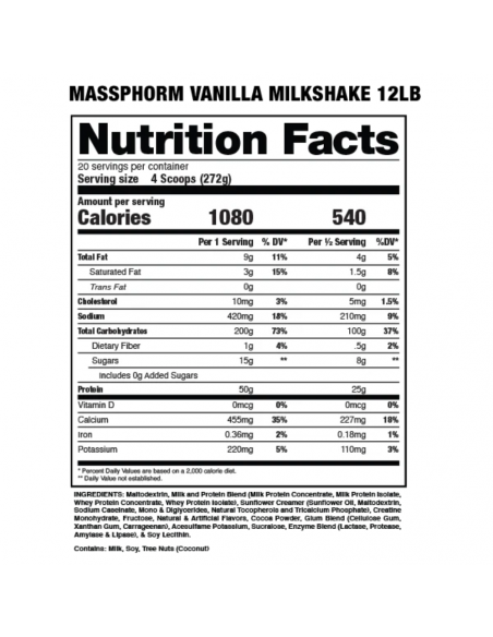 DragonPharma MassPhorm 12 Libras
