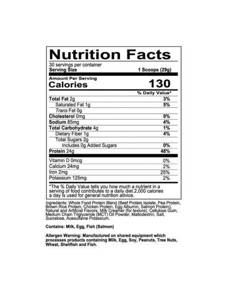MRE LITE 2 Libras (Whole Food Protein) MRE LITE 2 Libras (Whole Food Protein)