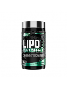 Lipo 6 Black Stim Free UC 60 Cápsulas