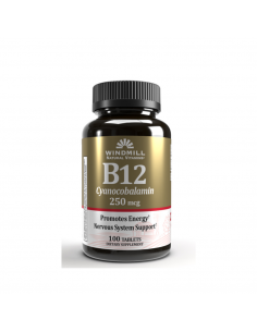 Vitamina B12 250mcg 100 Tabletas