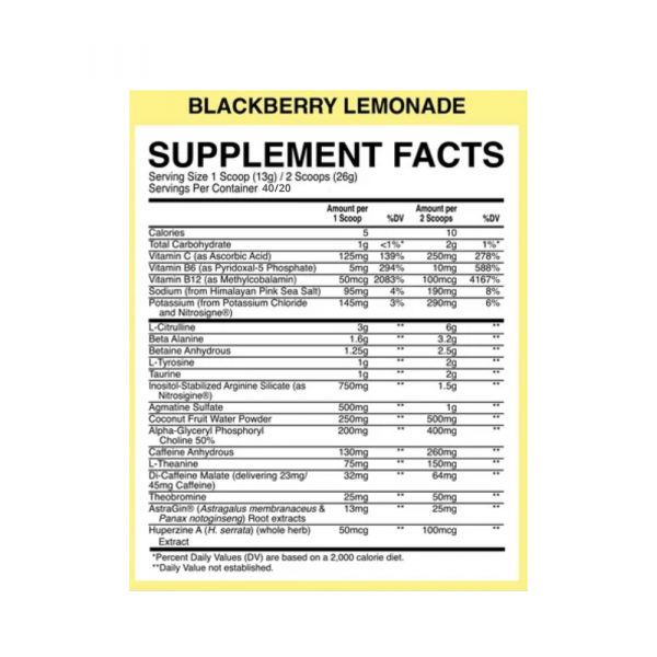 CBUM Thavage Pre Entreno