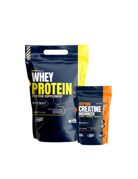 Whey Protein 4.4 LB + Creatina 300 Gramos