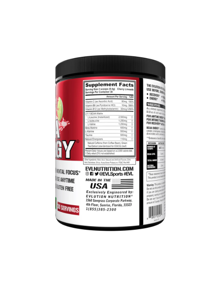 BCAA Energy 30 Servicios