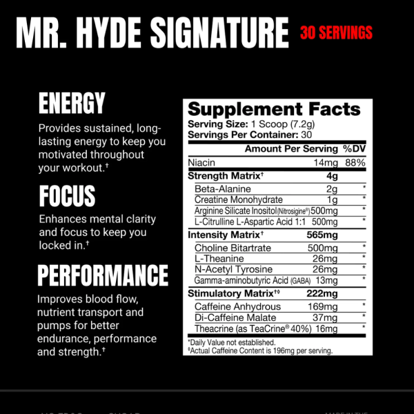 HYDE Signature 30 Servicios