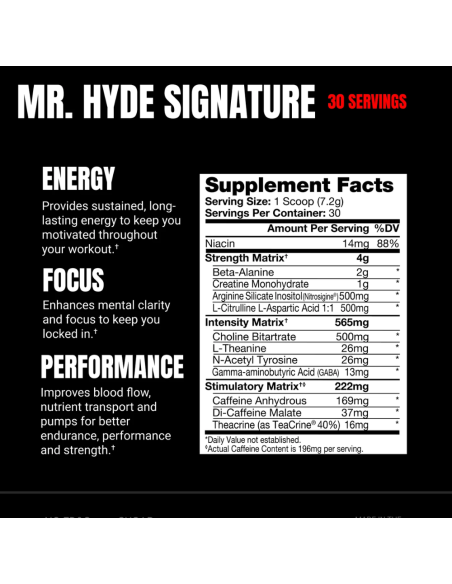HYDE Signature 30 Servicios