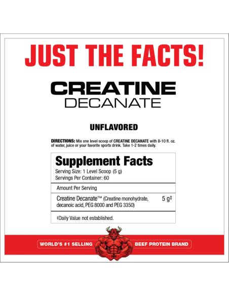 DECANATE Creatine 300 Gramos