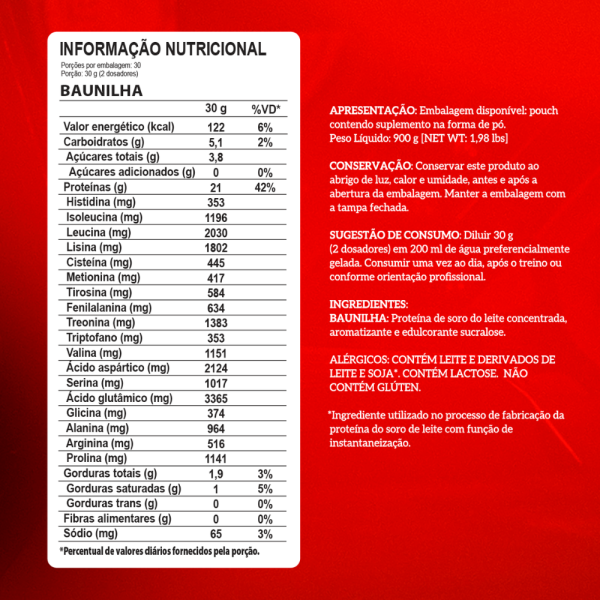 Whey 100% Pure 2 Libras