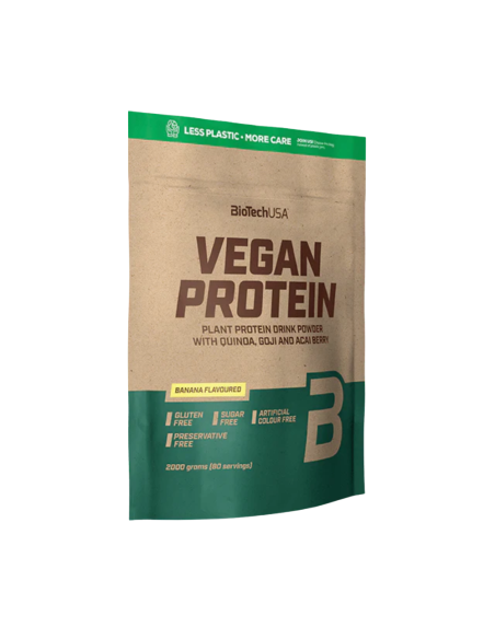 Vegan Protein 4.4 Libras BioTechUSA (Proteína Vegana)