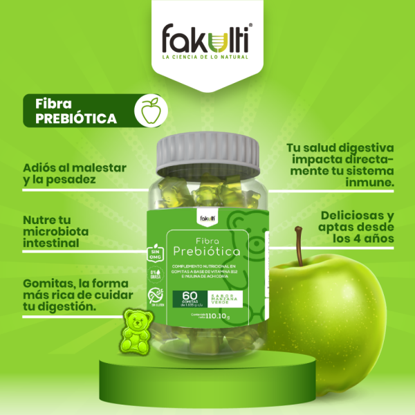 Fibra Prebiótica Gomitas