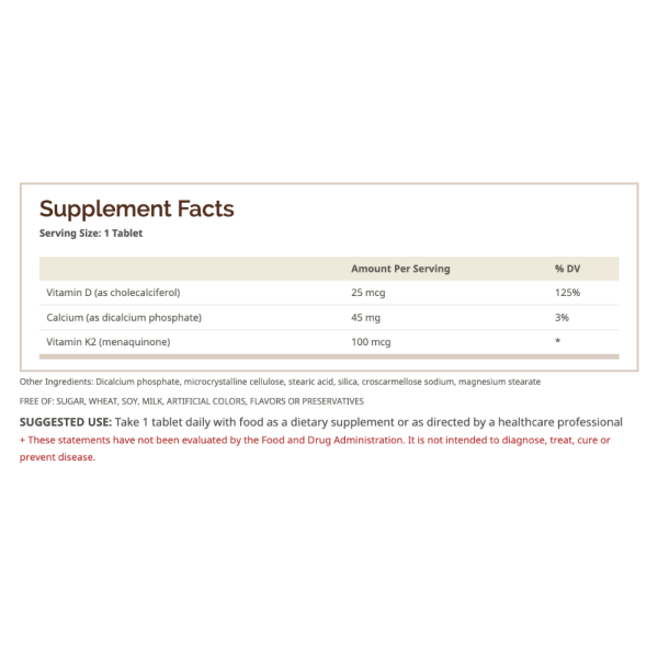 Vitamina K2 & Vitamina D3
