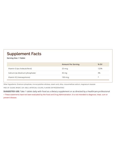 Vitamina K2 & Vitamina D3
