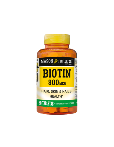 Biotina 60 Tabletas
