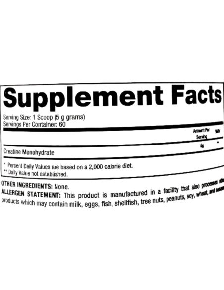 Creatina Monohidratada DragonPharma 300G