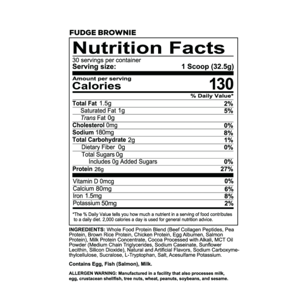 MRE LITE 2 Libras (Whole Food Protein)
