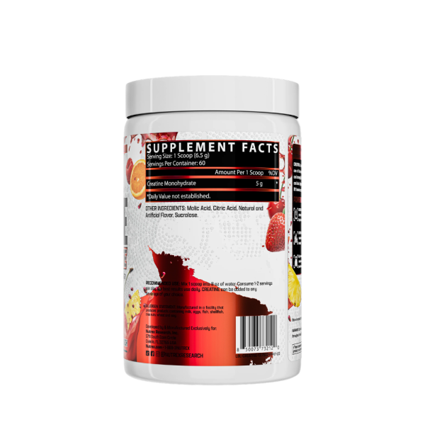 Nutrex Creatine 100% Monohidratada