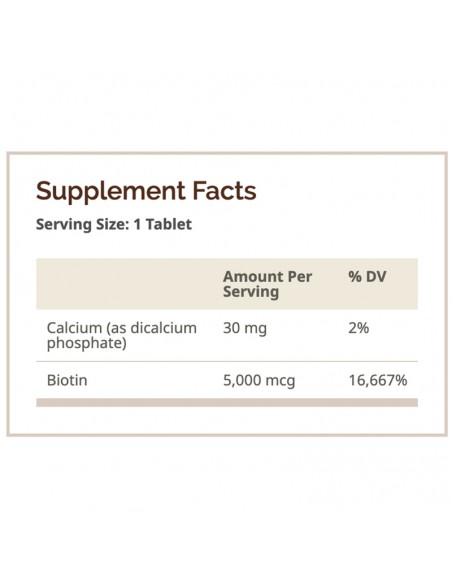 BIOTIN 5000MCG