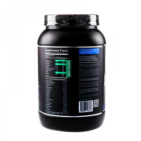 SASCHA WHEY ISOLATE 2.17 LBS