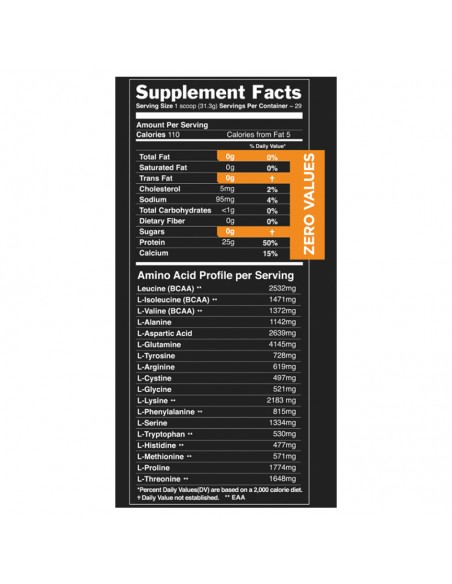 SASCHA WHEY ISOLATE 2.17 LBS