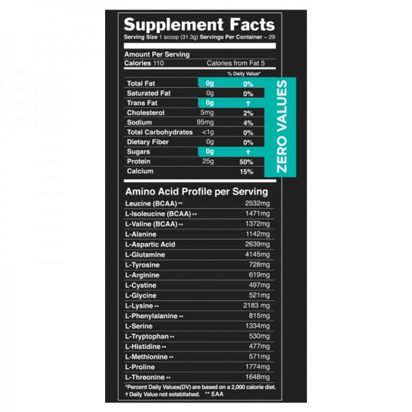 SASCHA WHEY ISOLATE 2.17 LBS