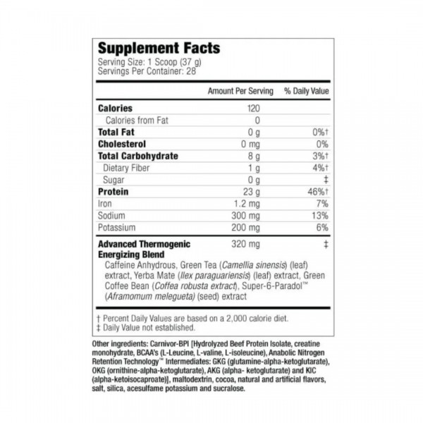 CARNIVOR SHRED 2 LBS