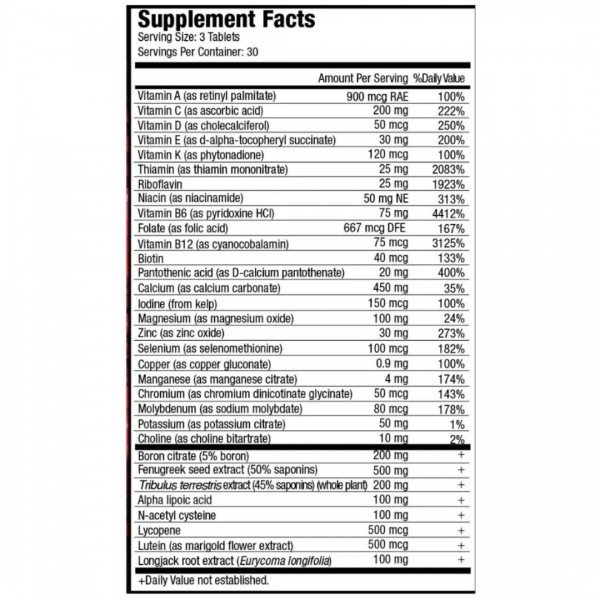 VITAMIN T MULTI-VITAMIN