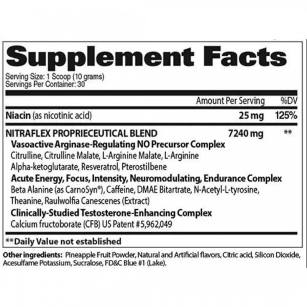 NITRAFLEX 30 SERVICIOS