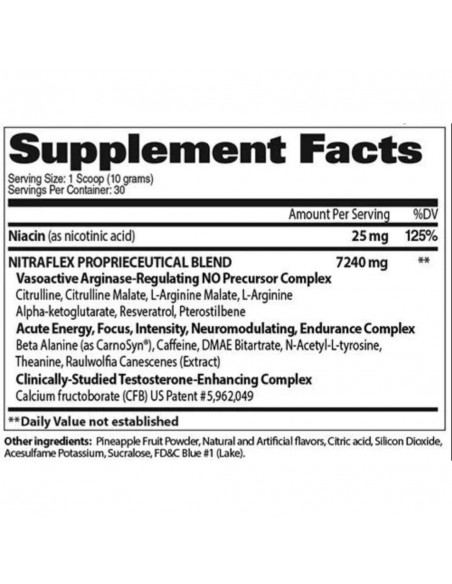 NITRAFLEX 30 SERVICIOS