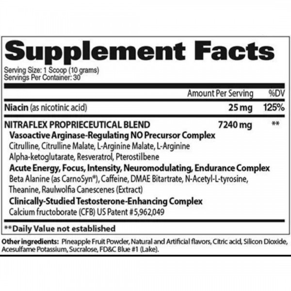NITRAFLEX 30 SERVICIOS