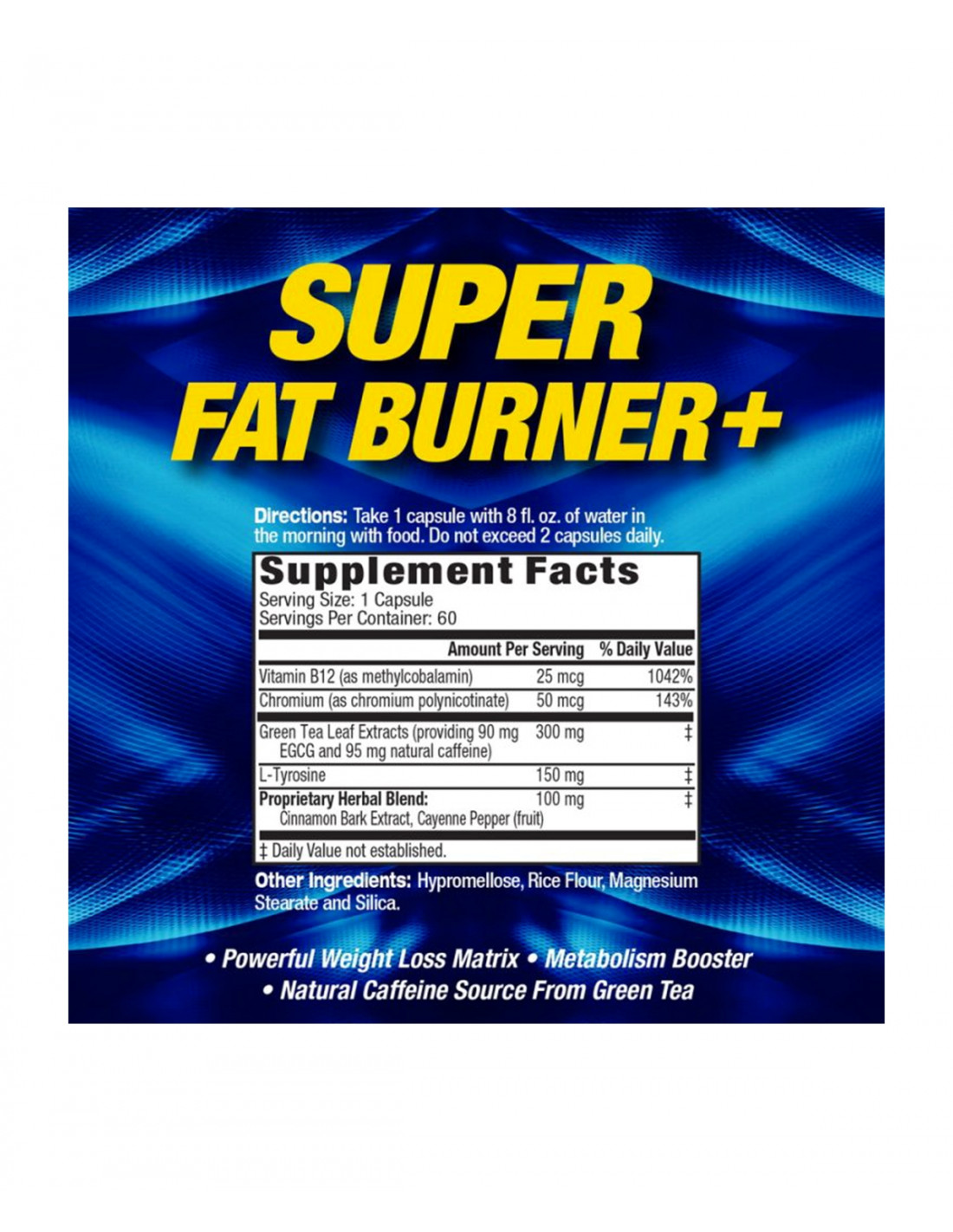 MHP Super Fat Burner 60 Cápsulas