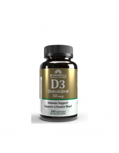 Vitamina D3 50MCG/100 Cápsulas