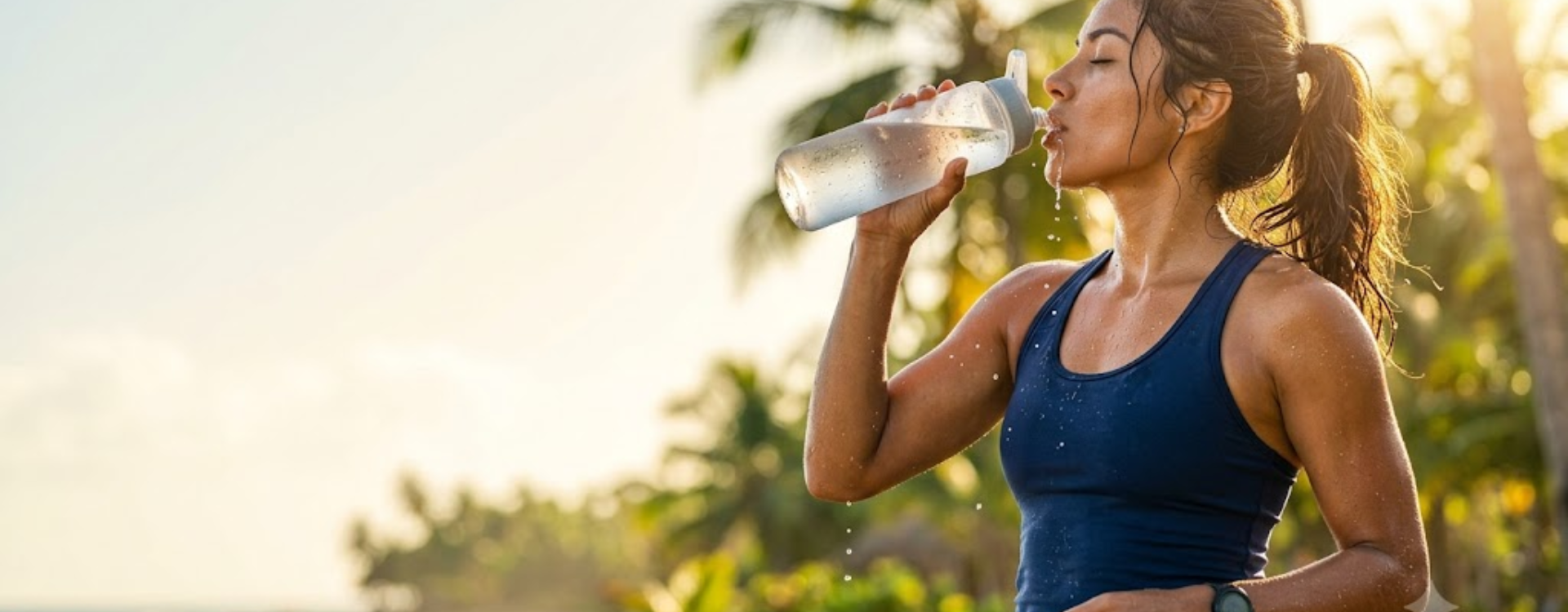 Hidratación en clima costeño: cuánta agua y electrolitos necesitas