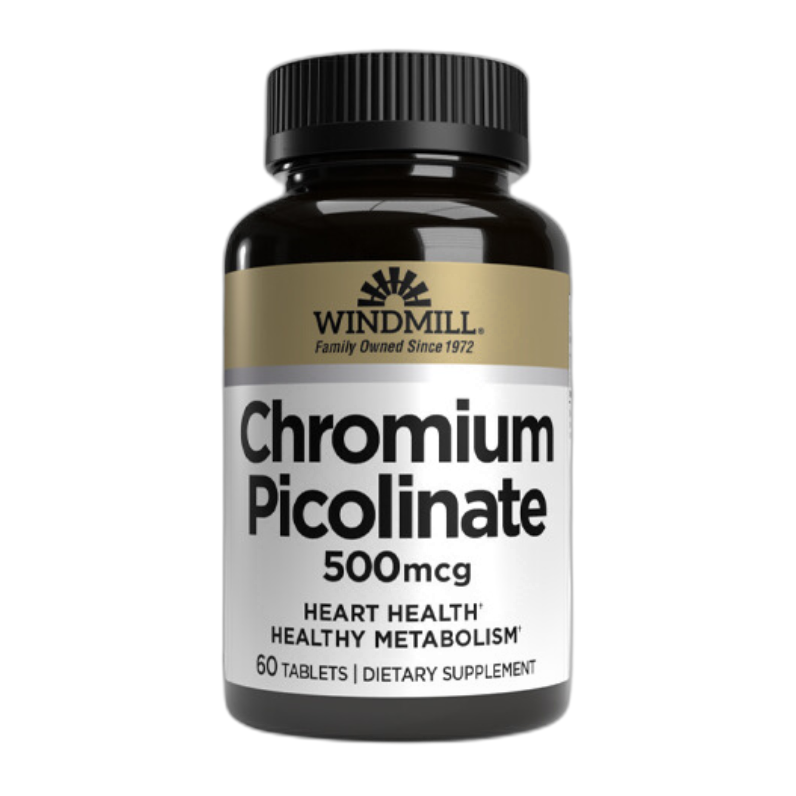 Chromium Picolinate 500mg/60 tabletas