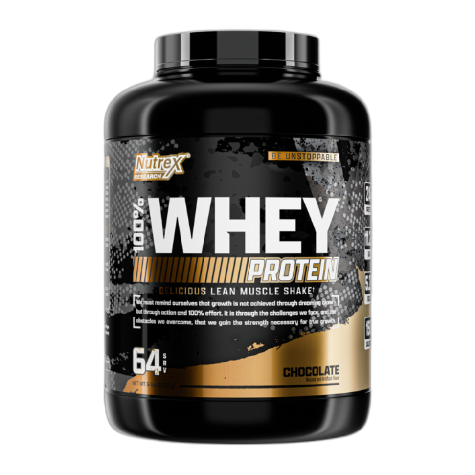 Nutrex 100% Whey Protein 5 Libras