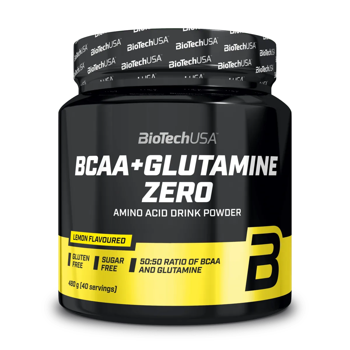 BioTech BCAA + Glutamina Zero — imagen oficial de la marca