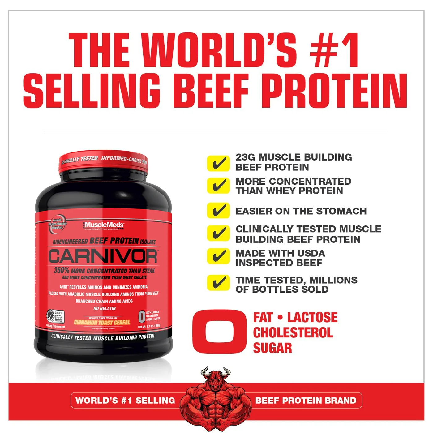 CARNIVOR ISOLATE 2LBS — imagen oficial de la marca