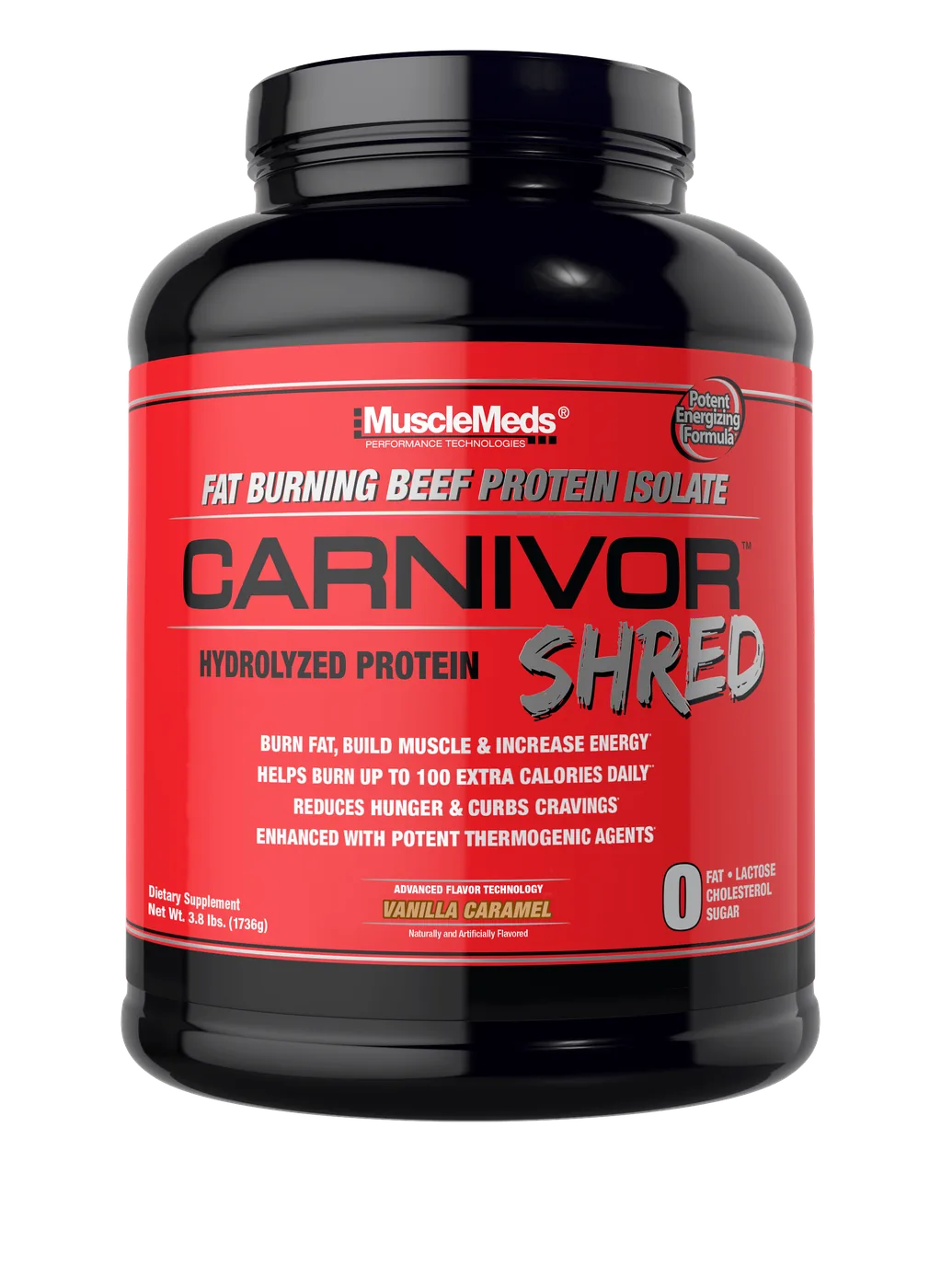CARNIVOR SHRED 4.4 LBS — imagen oficial de la marca