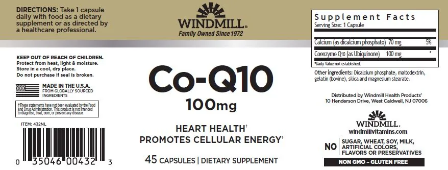 CO-Q10 100MG / 45 Cápsulas — imagen oficial de la marca