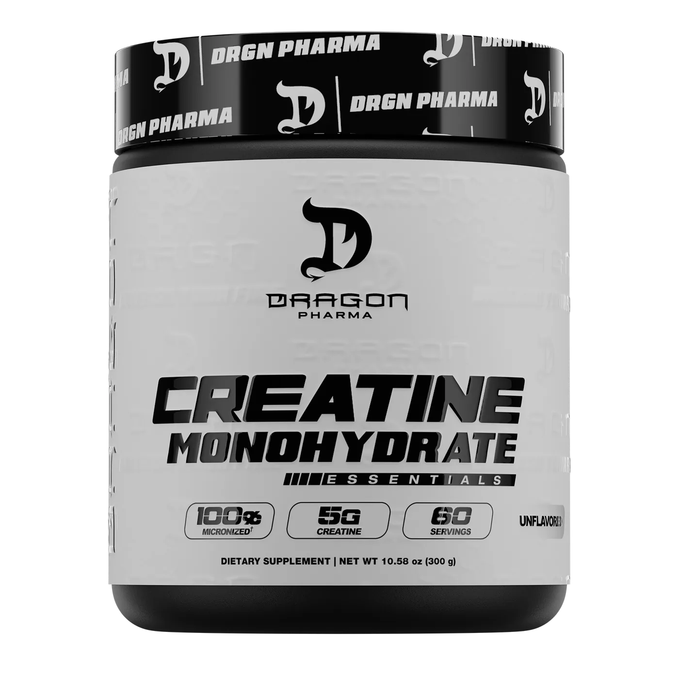 Creatina Monohidratada DragonPharma 300G — imagen oficial de la marca