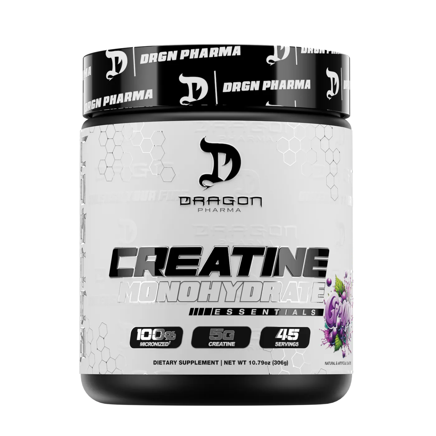 Dragon Pharma Creatina con Sabor 306 Gramos — imagen oficial de la marca
