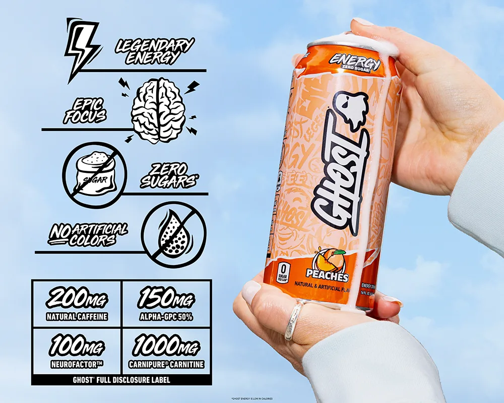 Ghost Energy — imagen oficial de la marca