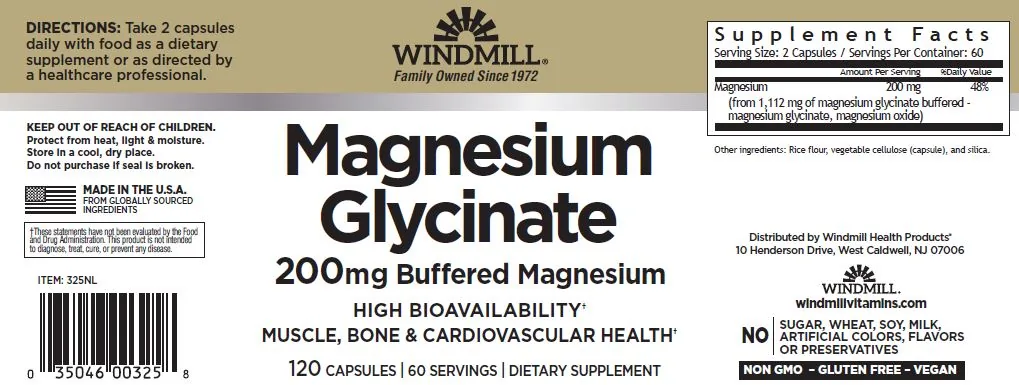 Glicinato de Magnesio 200mg — imagen oficial de la marca