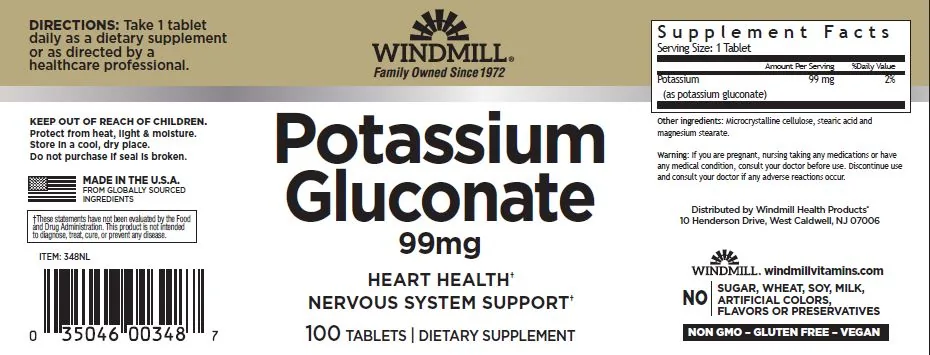 Gluconato Potasio 99mg — imagen oficial de la marca