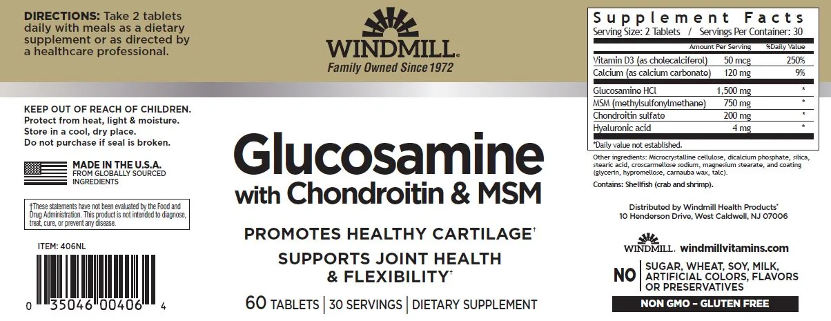 Glucosamina con Condroitina y MSM — imagen oficial de la marca