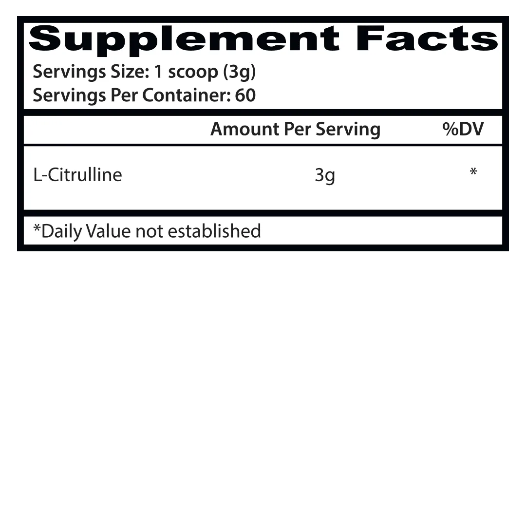 L-Citrulline — imagen oficial de la marca