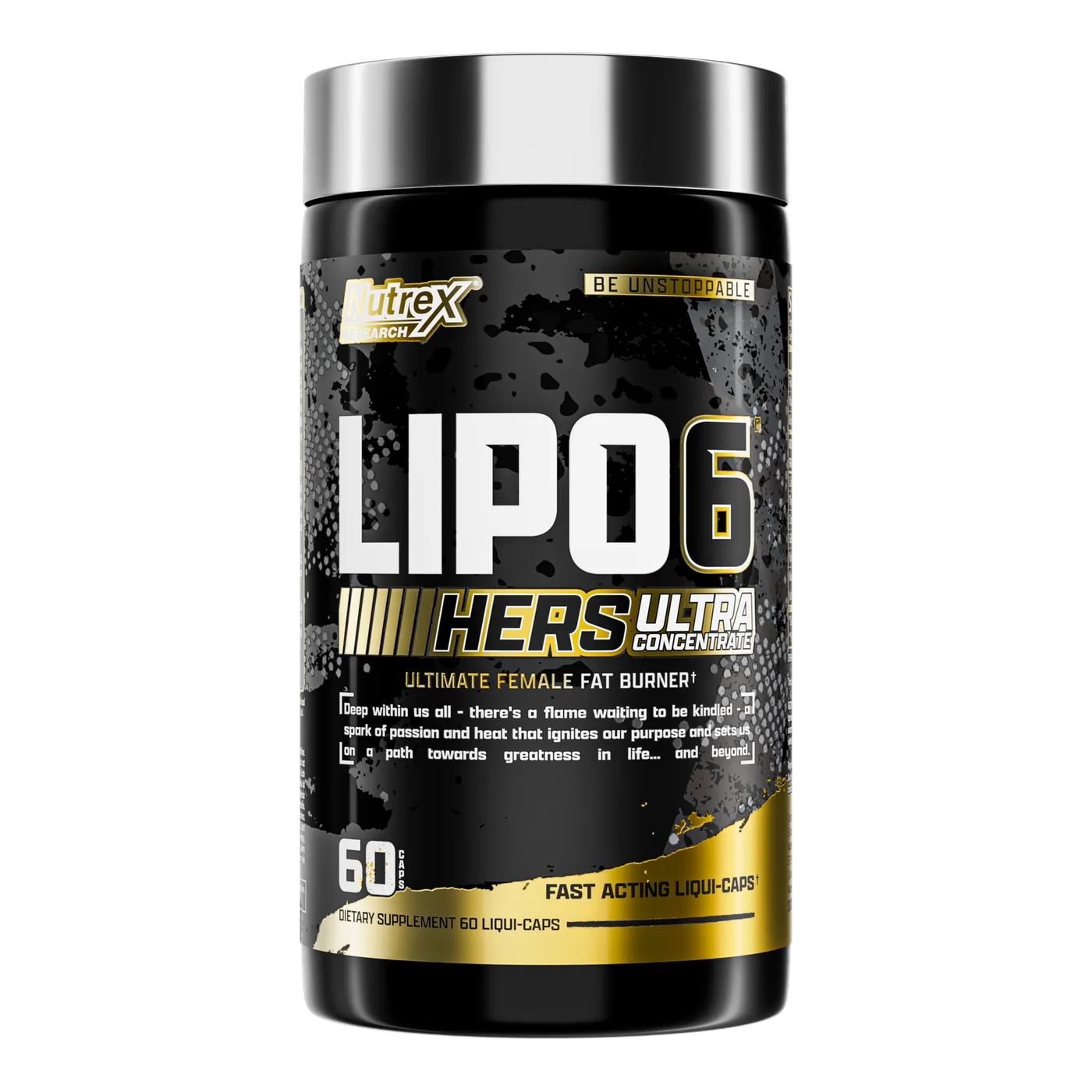 Lipo 6 Black Hers UC 60 Cápsulas — imagen oficial de la marca