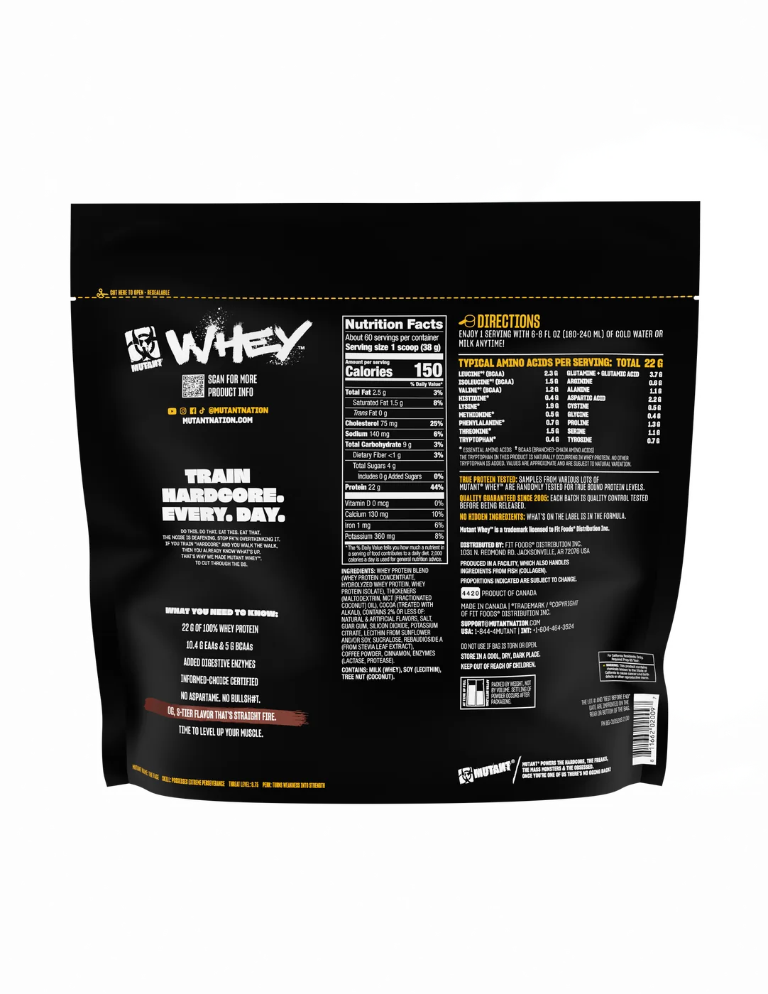 MUTANT WHEY 10 LB — imagen oficial de la marca